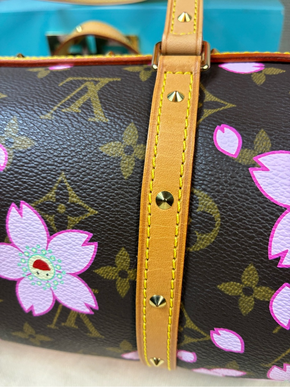 Louis Vuitton LV Murakami Cherry Blossom Papillon Bag - 2003 Fantastic Condition - Picture 15 of 16